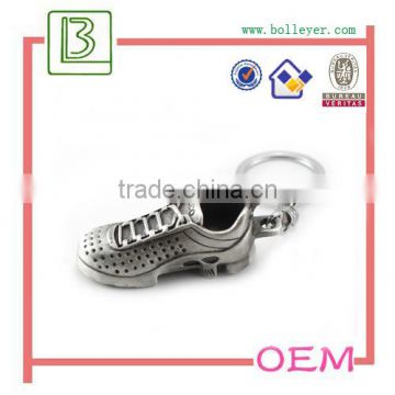 Hot selling eco-friendly metal 3d sneaker keychain