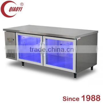 QIAOYI C1 blue light undercounter display chiller