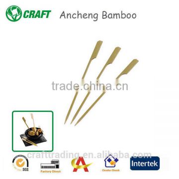factory for sale bbq bamboo teppo skewer with logo