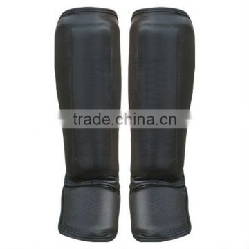 Professional Artificial Leather Shin Guards JEI-3557 N