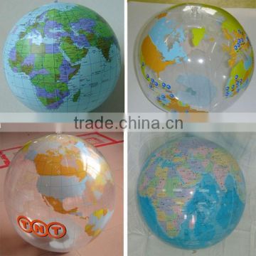 small PVC inflatable ball global tellurion