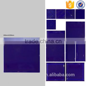 Foshan factory 20x20mm glazed ceramic wall tile, square bathroom interior tiles with good quality