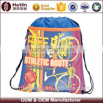 drawstring backpack shoe and polyester bag set manufactory