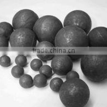 Cr18% high chrome cast steel ball for copper mine