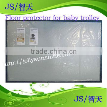 floor protector with custom logo, plastic sheet Durable floor protection, Dongguan factory