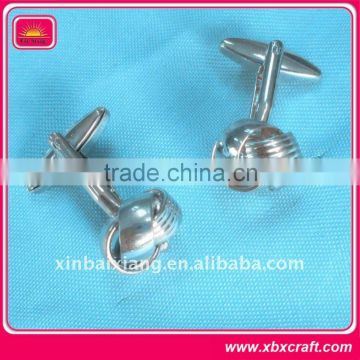 Chinese knot design metal button cufflinks