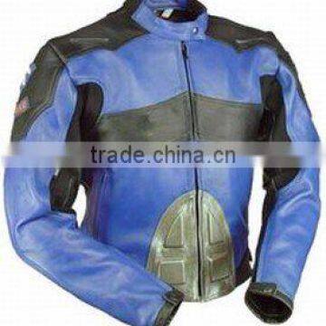 DL-1213 Leather Motorbike Racing Jacket , 2013 Mens Fashion Leather Jacket