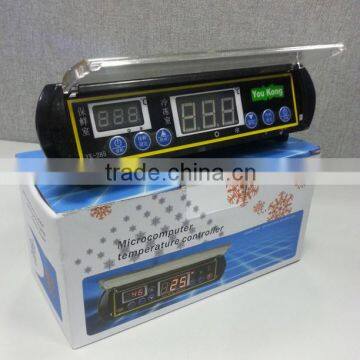 YK-285/SF-252 ce digital thermometer temperature controller /digital temperature controller alarm/delay/ntc sensor