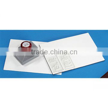 High quality non bleeding crafts rubber stamps for laser machining