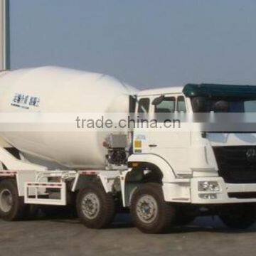 Sinotruk Hohan 8x4 LNG concrete mixer truck