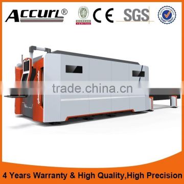 Stainless steel aluminum laser cutting machine with 3years warranty