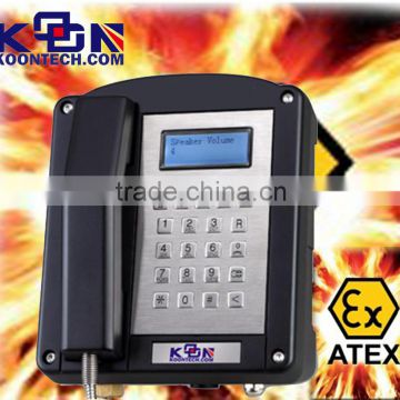 Industrial VOIP Explosion Proof Telephone KNEX1 from Koontech