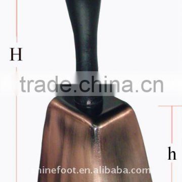 8" Bronze Metal handle bell A11-H01 for cows (A266)