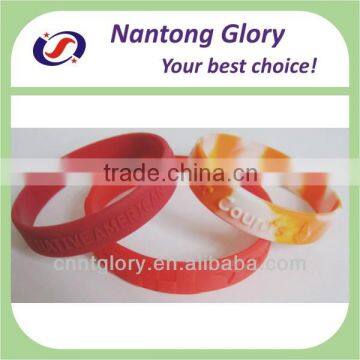 New style color custom silicone wristbands