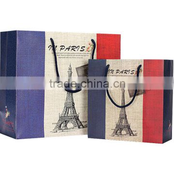 New design apparel shopping retail packaging paper bag