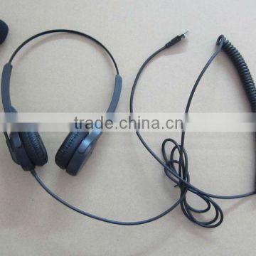 Monaural type telephone headset with rj11 for call center with QD optional (OEM/ODM)