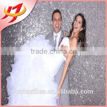 For Wedding/Birthday Decoration Silver Sequin Backdrop Background