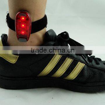 3pc or 5pc red flashing safety warning running light for run