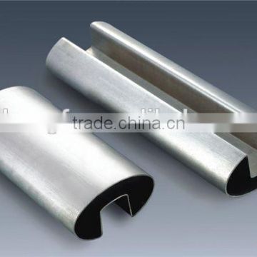 Best price high luster stainless steel half round pipe