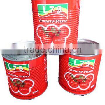 1000g caned tomato paste brix 28-30%