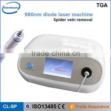 8.4 Inch Touch Screen Vascular Removal machine /980nm diode laser Spider Vein Removal Machine for clinic