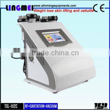 LINGMEI manufacturer 5 in 1 rf cavitation vacuum spa equipment weight loss machine fat burning instrument