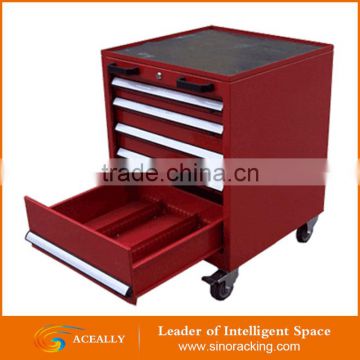 27'' Multi-Layer Drawers Heavy Duty Steel Rolling Tool Cabinet on Wheels