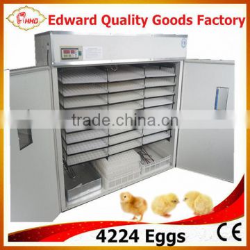 HHD Cheap price large size 4224 Eggs incubator for hatching 4000 eggs with good quality