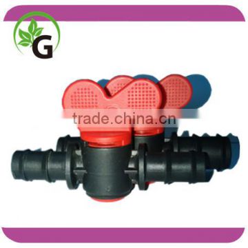 Irrigation plastic coupling mini valve 16mm and 20mm diameter