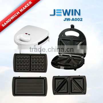 Plastic Sandwich maker with changeable plate 3 in 1