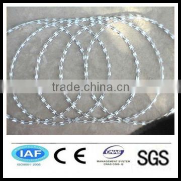 wholesale alibaba China CE&ISO certificated low price concertina razor barbed wire(pro manufacturer)