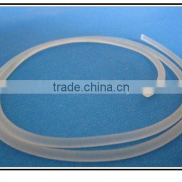 Clear Flexible Solid Silicone Rubber Seal Strip