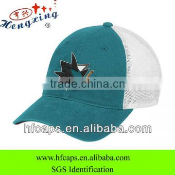2013 whole sale green 3D embroidery custom baseball mesh trucker cap and hat