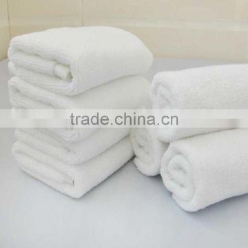 100% Cotton Washable Good Quality 32s White Bath Towels Wholesale