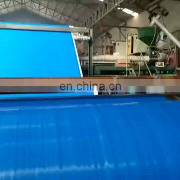 HDPE tarpaulin poly tarp sheet with eyelet used for truck cover