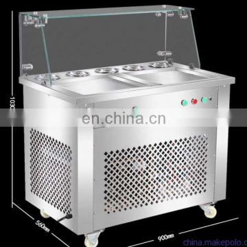 Factory Directly Supply Lowest Price fried ice cream roll maker /frying ice cream machine/ fried ice cream roll machine