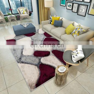 Household modern living room shaggy carpet handmade rugs
