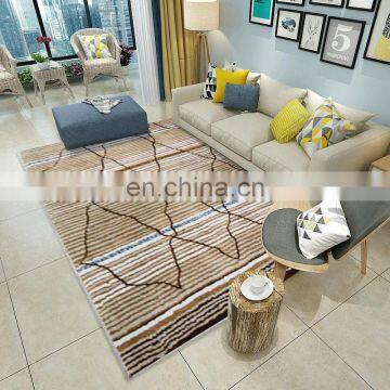 Household modern living room fur faux shaggy carpet