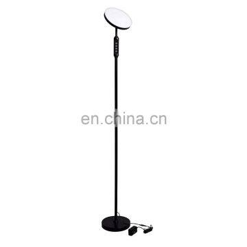 Popular in Europe LED uplight lamp decorate standing floor lamp for livingroom & office