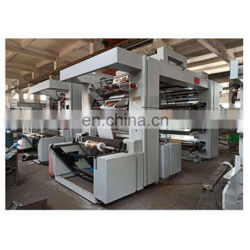 two colour flexographic 4 color flexo printing machine price