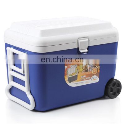 Fashion Design 50L EPS foam Medicine Cake Drink Beach Beer Dry Ice Chest Cooler Box Set