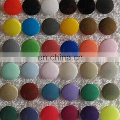 Factory Sale Various Widely Used Round Many Color Custom Plastic Snap Buttons