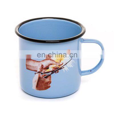 wholesale colorful personalized new trending product guaranteed quality 12oz sublimation enamel cup