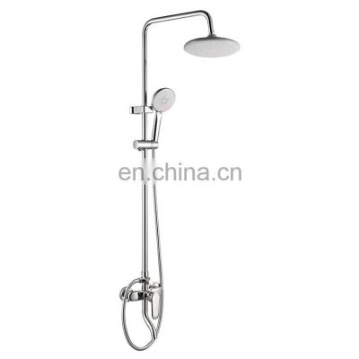LIRLEE OEM luxury rain faucet wall mounted shower mixer set bathroom