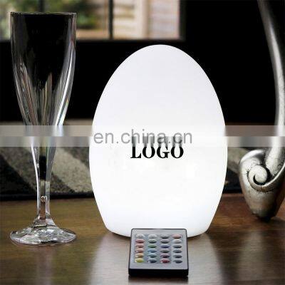 hotel cafe glowing decoration rechargeable cordless restaurant led lighting portable luminaire battery powered led table lamps
