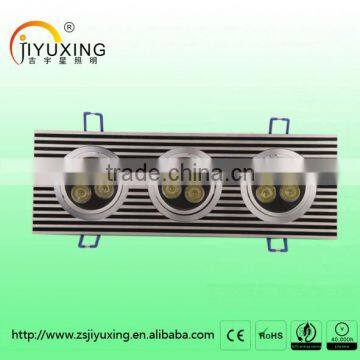 3*3w high quality led ceiling lamp zhongshan factory