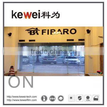 Kewei high clear Switchable glass, smart glass, turn on clear for building company