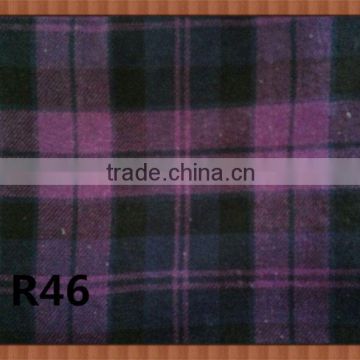48.4%polyester New style 533, fox vulpine CVC flannel fabric