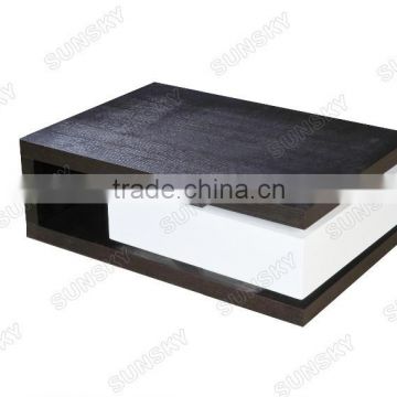2015 hot selling modern living room Coffee Table 879 with Graceful Lines