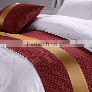 latest design wholesale commercial hotel bed throw